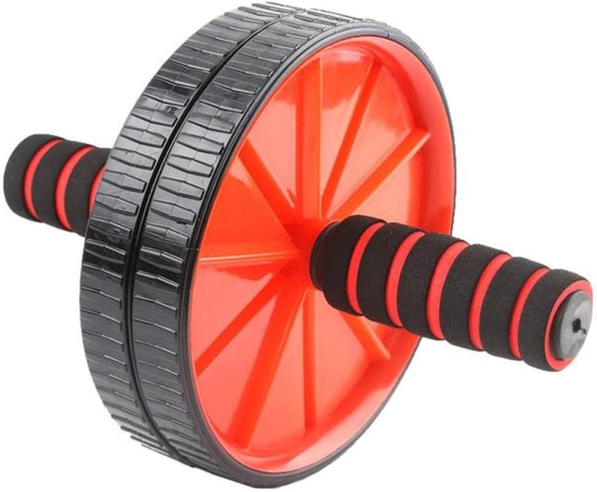 Buikspierroller - Ab Wheel - Core Training - Stabiel en Wiebelt Niet - 1000 Gram - Zwart