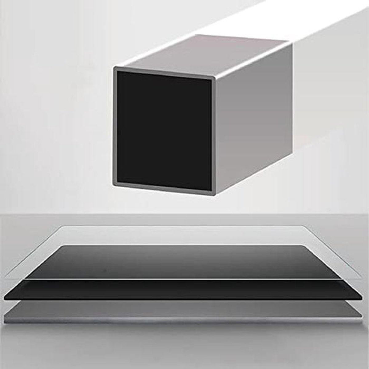 Kapstok met Schoenenrek - Garderoberek Kledingrek - Entree Organiseren - Stabiele Trapeziumstructuur - 80x34x170cm - Zwart – foto 7