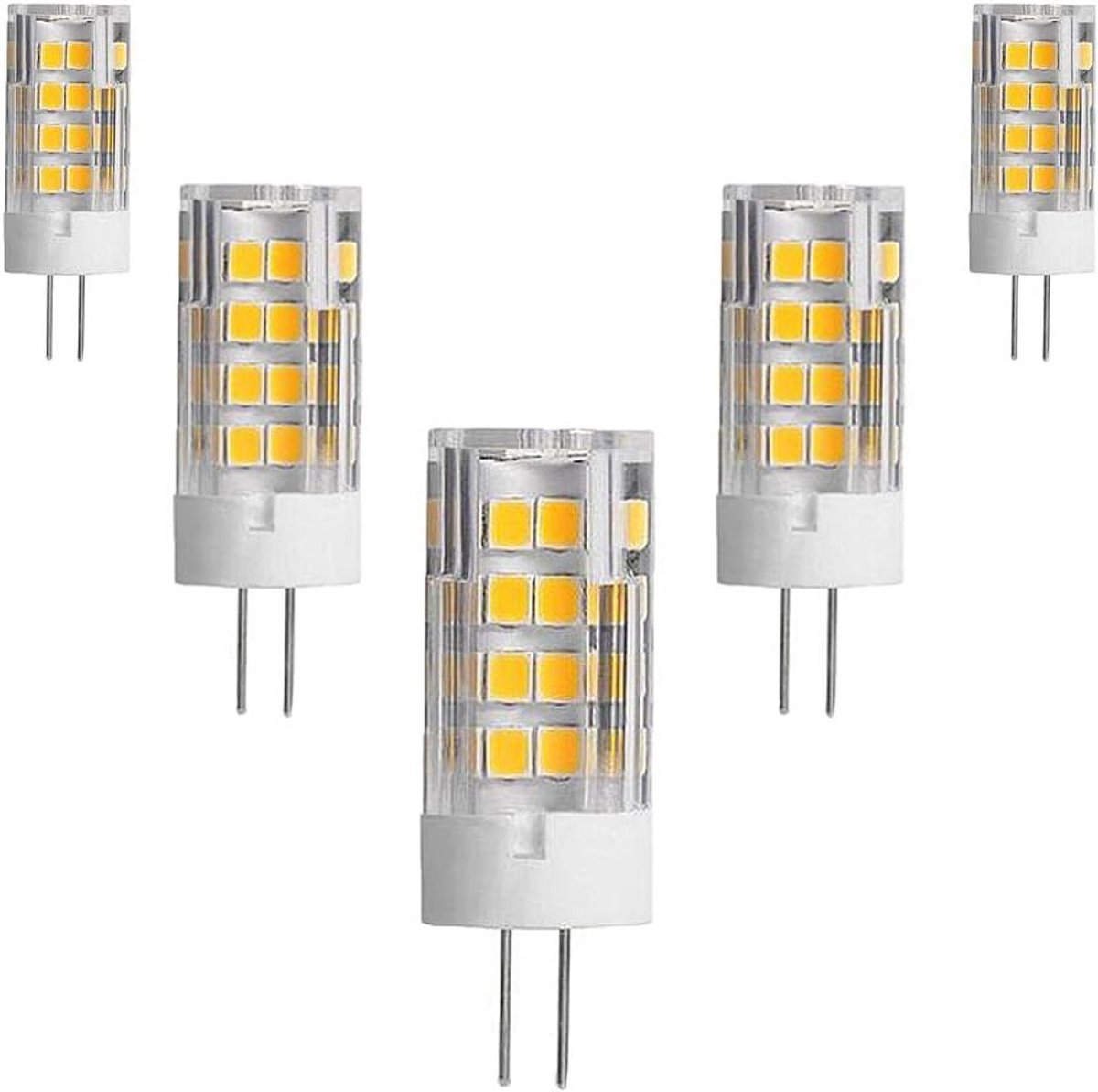 LED Lampen G4 - Halogeenvervanger - Huis Verlichten - Energiebesparend - 500 Lumen - Warm Wit