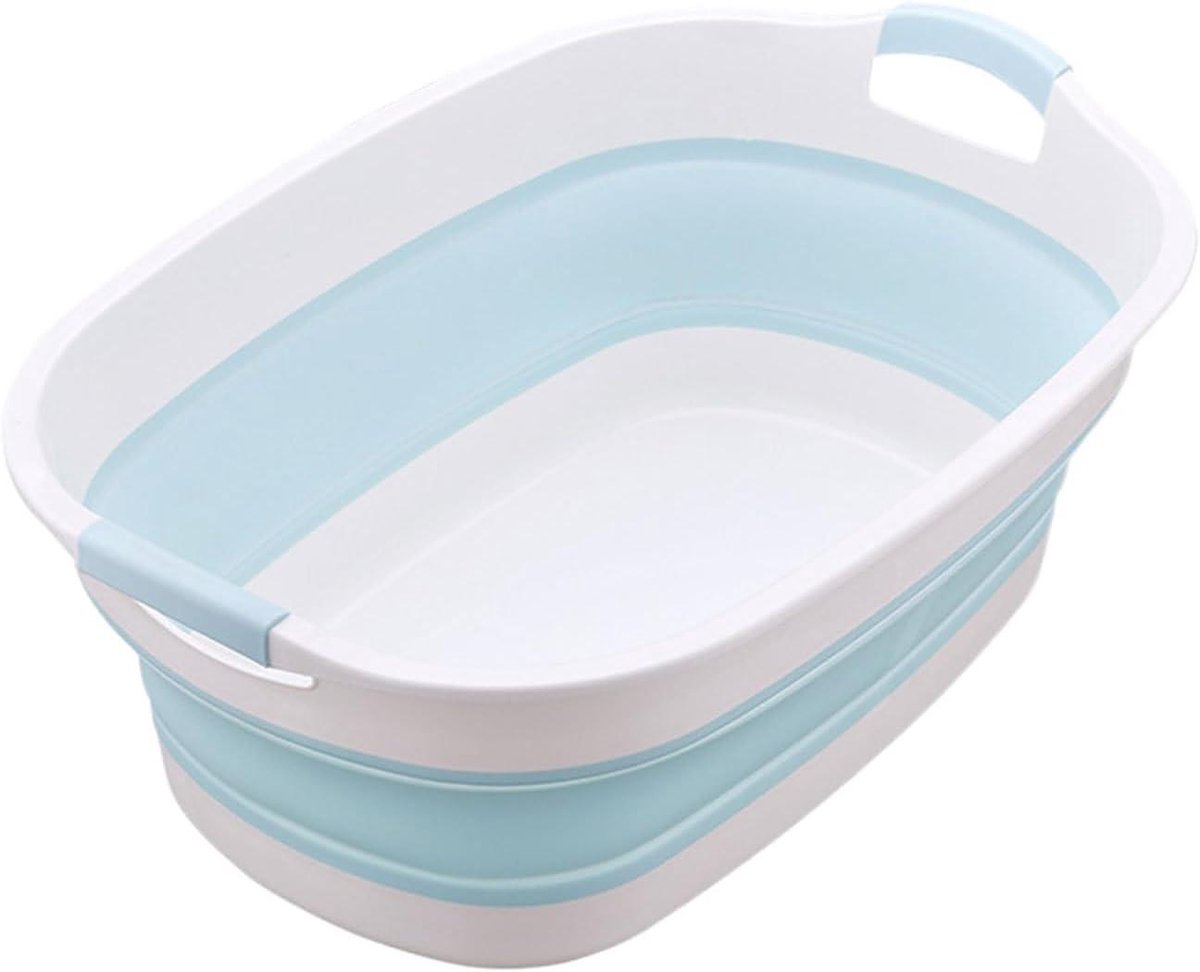 Opvouwbaar Kinderbad - Compacte Wasbak - Baby en Huisdier - Met Afvoerstop - 60 x 40 cm - Grijs