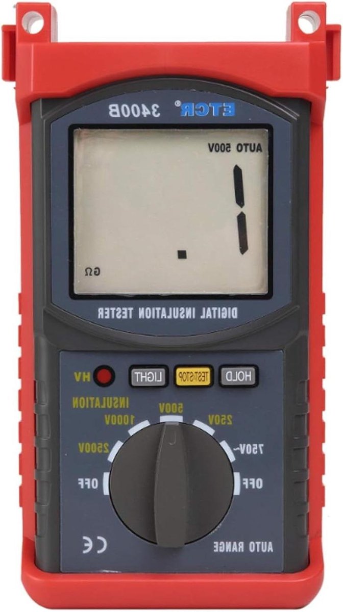 Stroomtangmeter - Isolatieweerstand Tester - Hoge Spanning Meten - Stof- en Vochtbestendig - 2500V - One Color