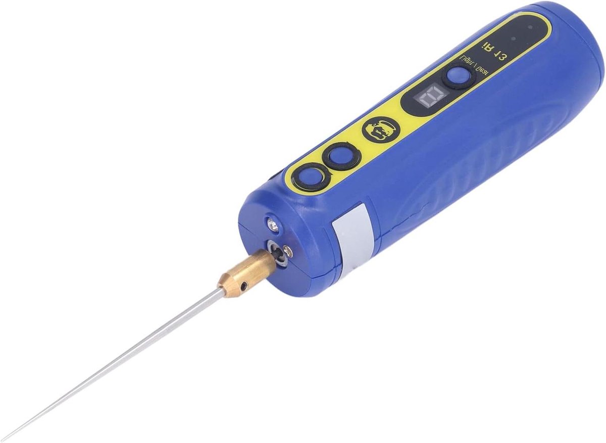 Elektrische Lijmverwijderaar - Schone Machine - Telefoon Reparatie - Instelbare Snelheden - 230 Gram - Zwart