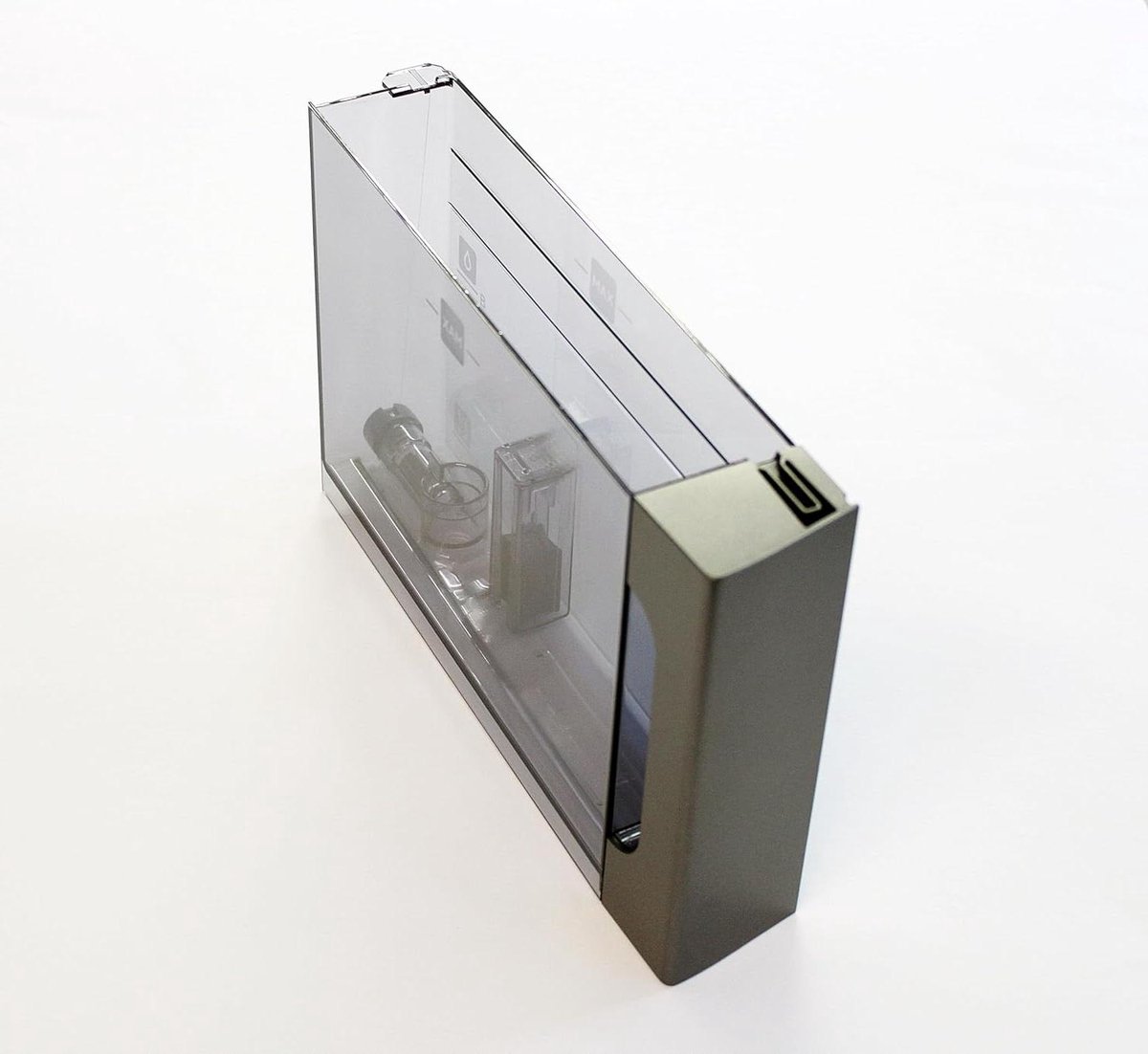Watertank Koffiemachine - Waterreservoir Reservetank - Verse Koffie Maken - Met Handvat - Apparaatspecifiek - Titanium Zwart