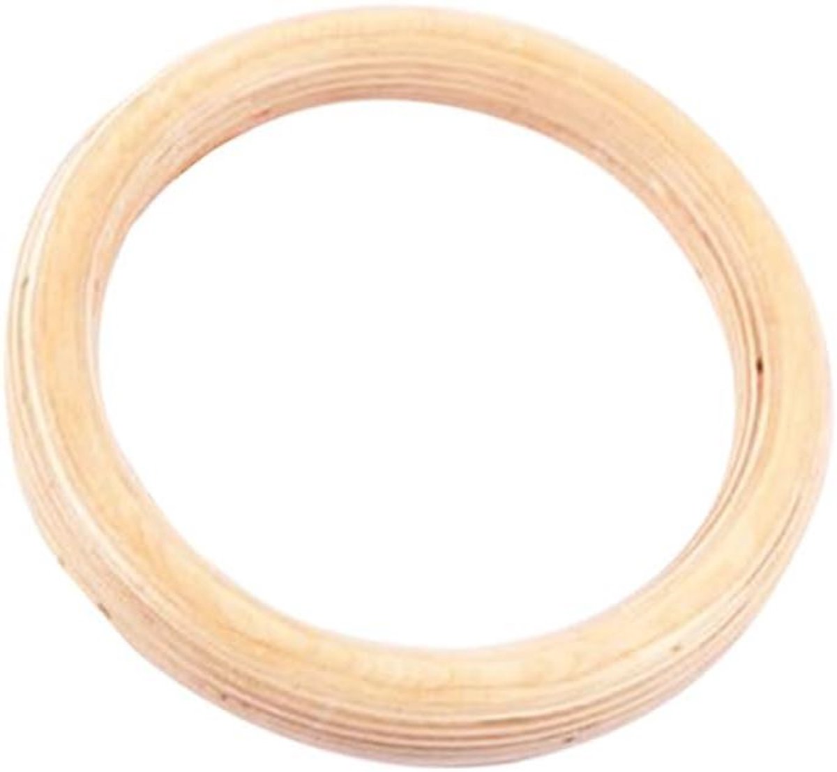 Gymnastiek Ringen - Krachtringen Workout Ringen - Full Body Workout - Betrouwbare Grip - 32mm - Houtkleur