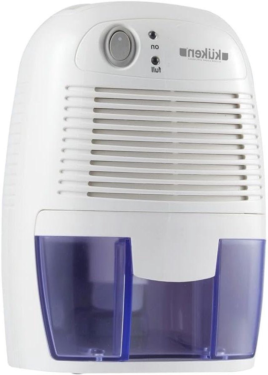 Luchtontvochtiger - Vochtvreter - Schimmel voorkomen - Compact en stil - 250 ml per dag - Wit