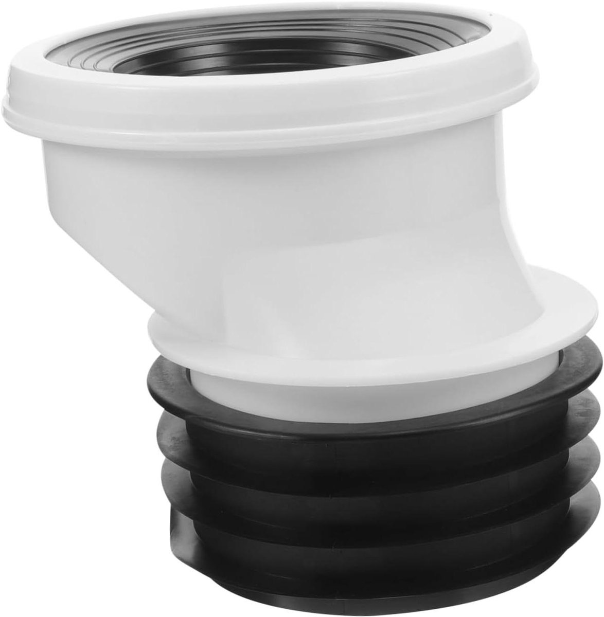 Afvoerbuis Toiletset - Toiletversteller Afvoer - Lekkage Repareren - Vergroot Binnengat - 5 Cm - Zoals Getoond