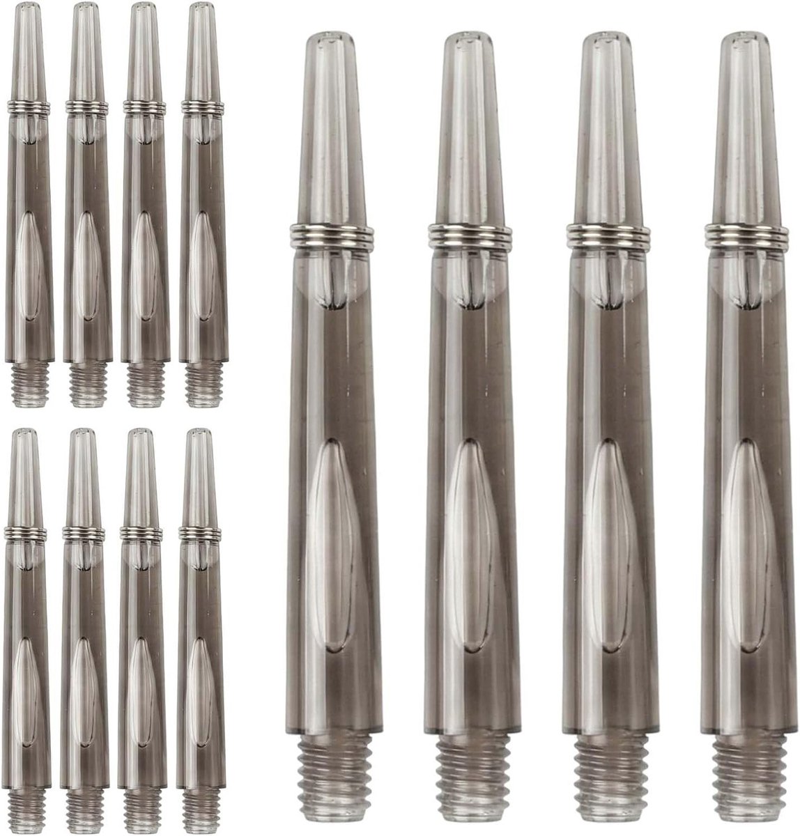Dartpijlen Schacht Set 45mm - PC Materiaal - Zwart - Duurzaam en lichtgewicht - ShopVlot
