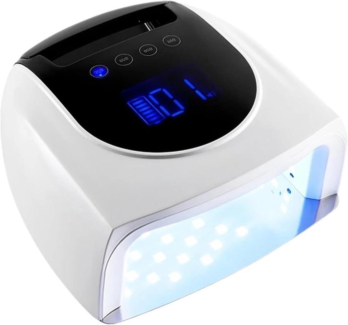 UV LED Nagellamp - Gellak Droger Manicuremachine - Nagels Drogen - Verwijderbaar Onderontwerp - 225x205x95 cm - Wit