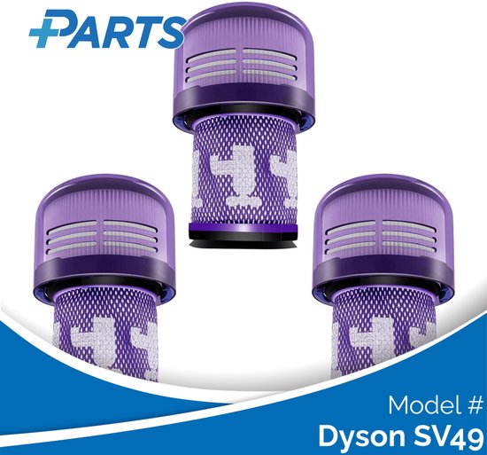Dyson SV49 Filters (3 Stuks, Plus.Parts® alternatief voor 971517-01)