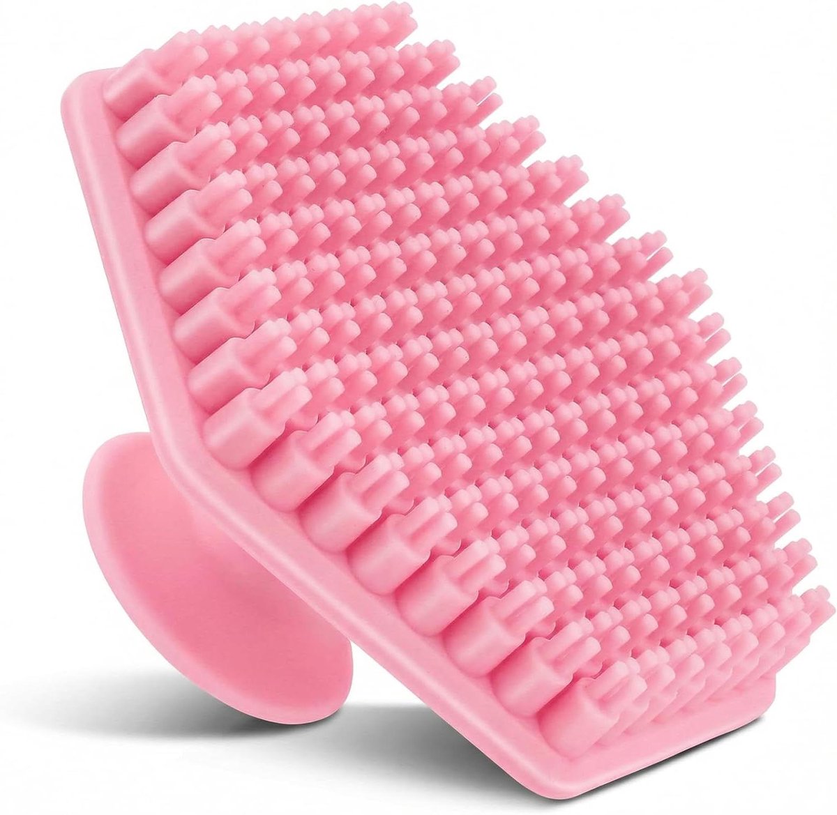 Gezichtsscrubber Siliconen - Gezichtsborstel Exfoliërend - Huid Reinigen - Zacht en Duurzaam - 7.3 x 6 x 3.3 cm - Donkerblauw