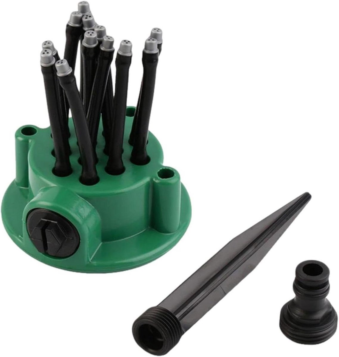 Gazonsproeier - Bewateringsgereedschap - Planten water geven - 360 graden verstelbaar - 11 x 10 x 10 cm - Niet gespecificeerd