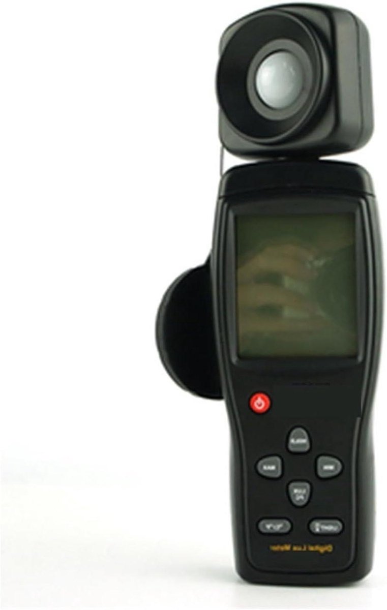 Lichtmeter - Luxmeter Fotometer - Lichtmeting - Handheld Type - 100.000 lux - Grijs