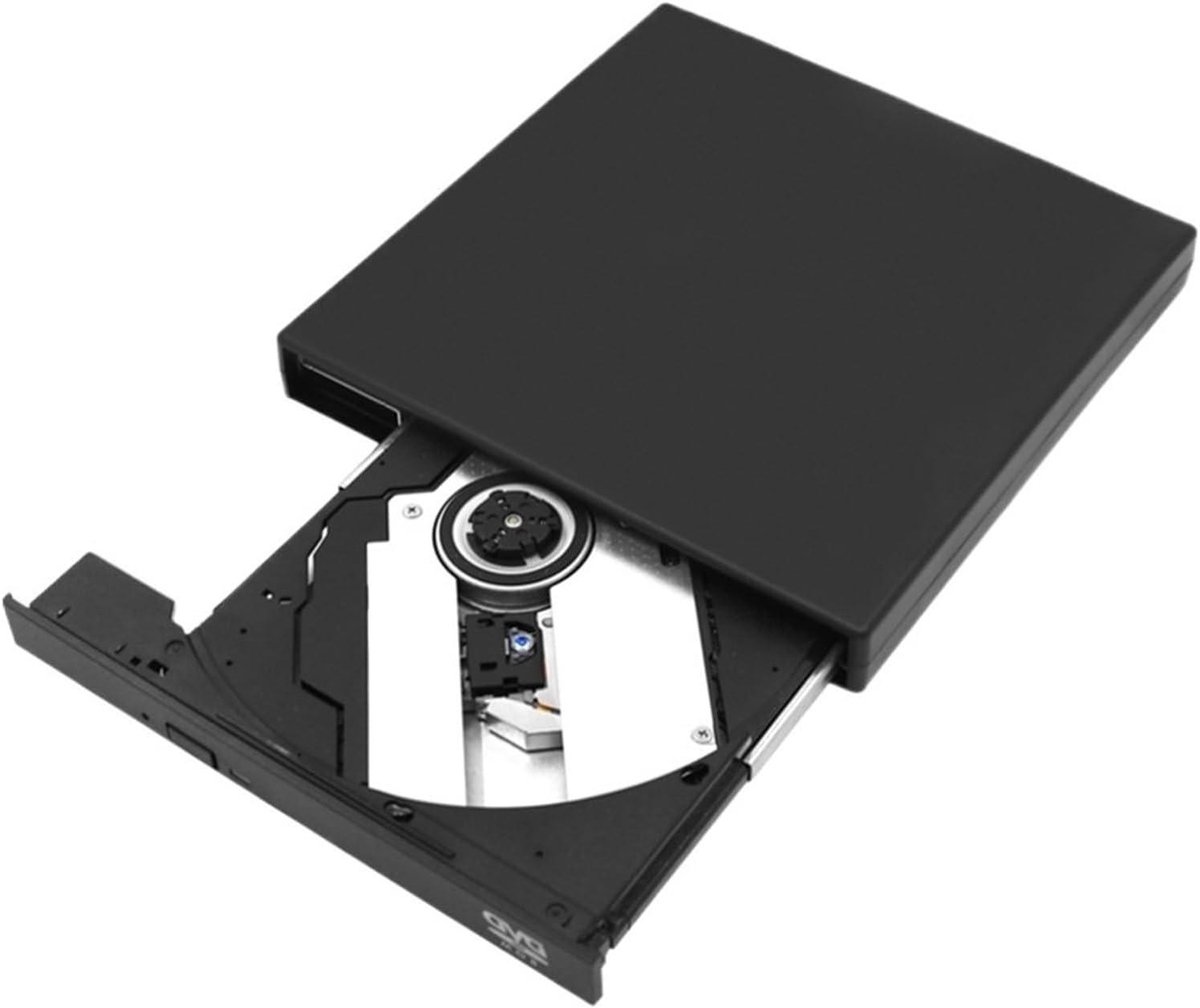 Externe DVD Speler - Optisch Station CD - Bestanden Lezen - Plug and Play - 134 x 17 mm - Zwart