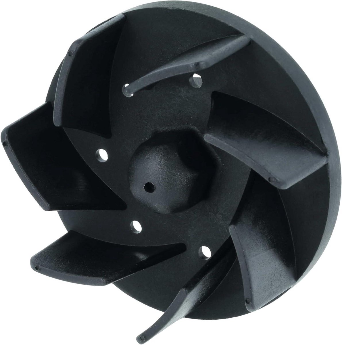 Vaatwasser Loopwiel - Onderdeel Pomp - Watercirculatie Herstellen - Nauwkeurige Vervanging - Diameter 59 cm - Zwart