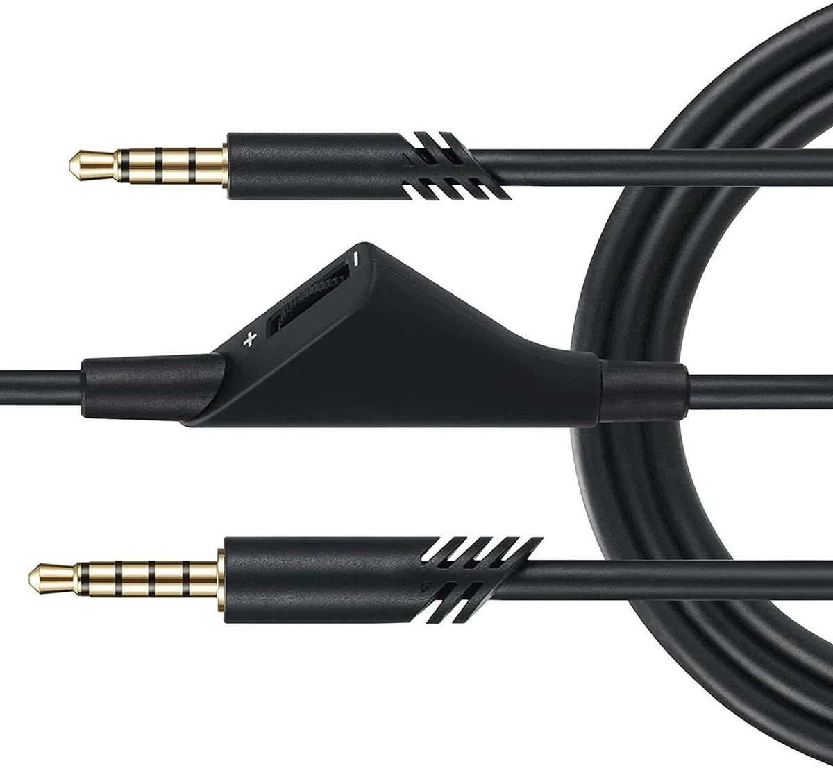 Gaming Headset Kabel - Audio Kabel - Gaming Geluid - Zuurstofvrij Koper - 2 meter - Zwart