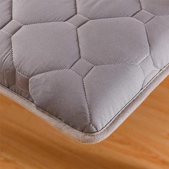 Japanse Futon Matras - Opvouwbaar Beddengoed - Comfortabel Slapen - Hogere Dichtheid Vulling - 120 x 200 cm - Roze — afbeelding 3