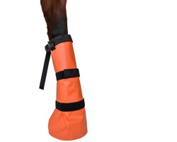 Paardenhoef Laars - Hoefverzorging Tas - Paardenwelzijn - Vloeistofcontrole - 46 cm hoog - Zwart
