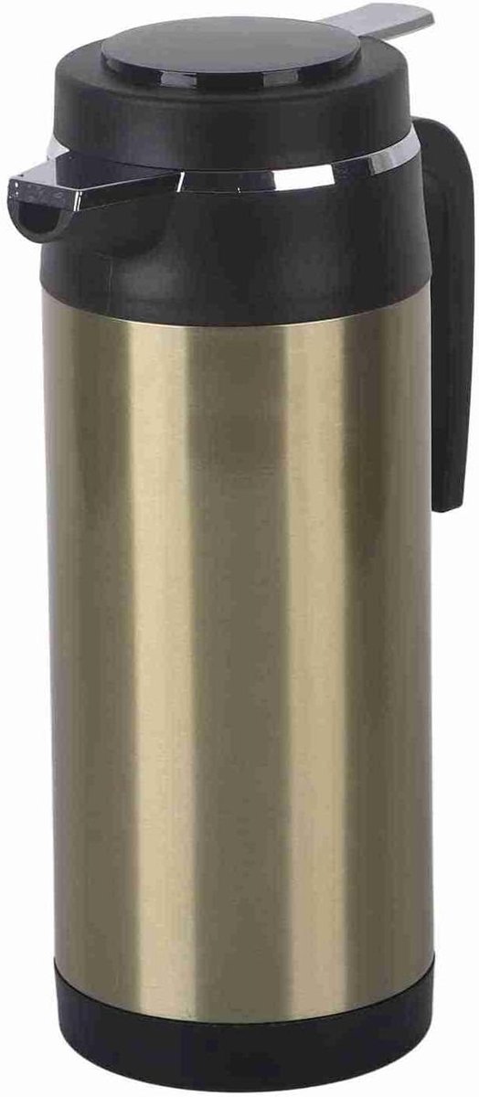 Waterkoker Auto - Reis Waterkoker - Onderweg Warme Dranken - Roestvrij Staal - 1000 ml - Zilver