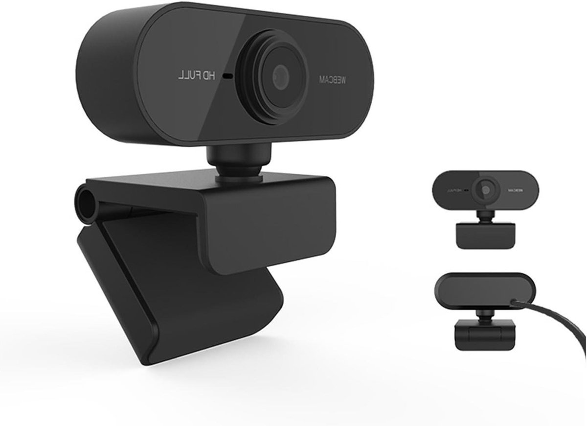 Webcam HD - Computer Camera - Videoconferenties - 3D Ruisonderdrukking - 1920x1080 - One Color