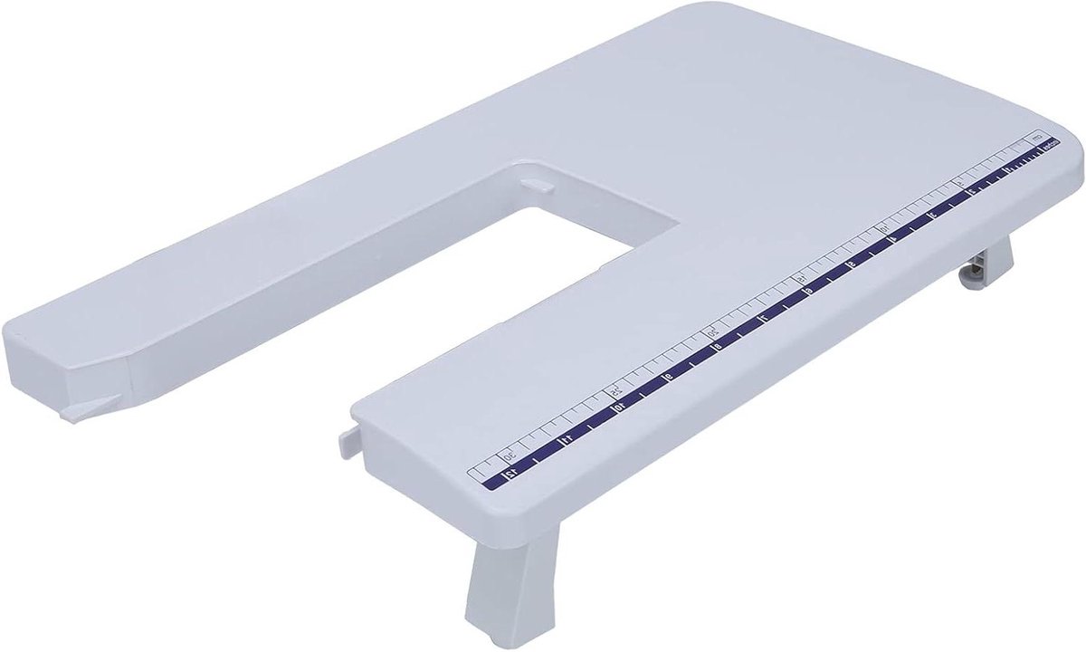 Naaiplank Verlengtafel - Naaitafel Uitbreiding - Groter Werkgebied - Opvouwbaar Stevig Ontwerp - 40 x 25 cm - Wit