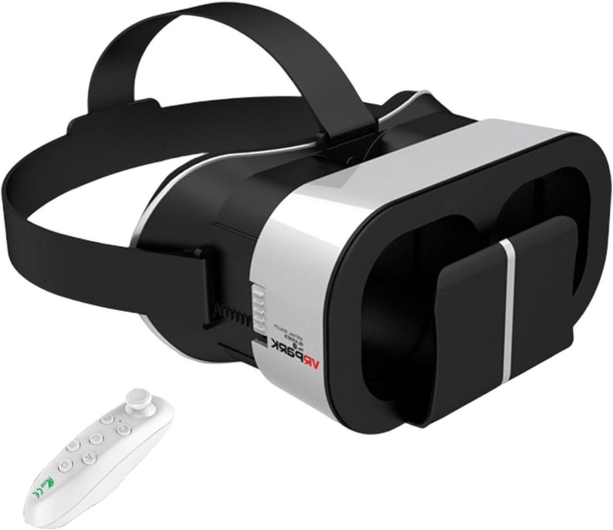 VR Bril - Virtual Reality Headset - Films en Games - Verstelbare Lens - Universeel - Wit
