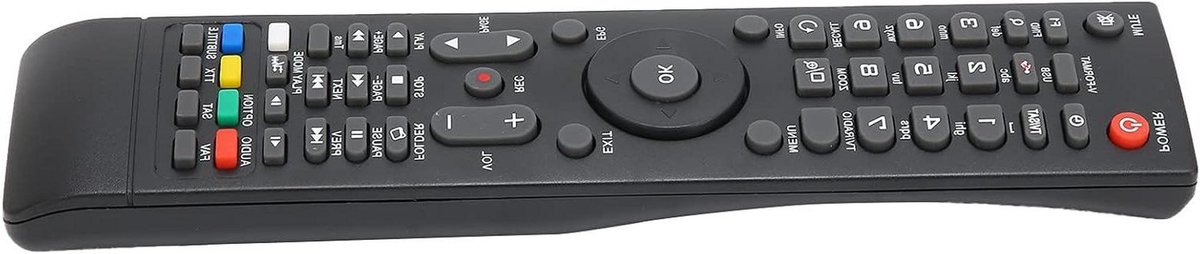 Afstandsbediening - Tv-controller Reserve afstandsbediening - Tv bedienen - Directe werking - 10 meter bereik - Zwart