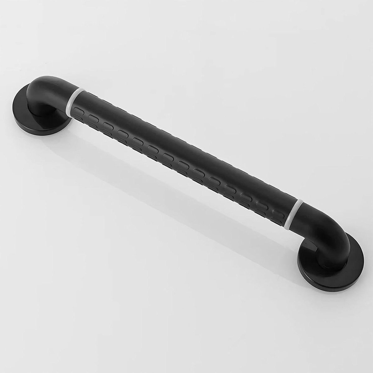 Antislip Douchehandgreep - Veiligheidshandgreep Wandbeugel - Veilig Douchen - Roestvrij Staal - 40 cm - Zwart
