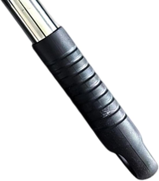Stro Remover Tool - Handhark Gazon Hark - Onkruid Verwijderen - Roestvrij Staal - 44 cm - Zilver — afbeelding 4