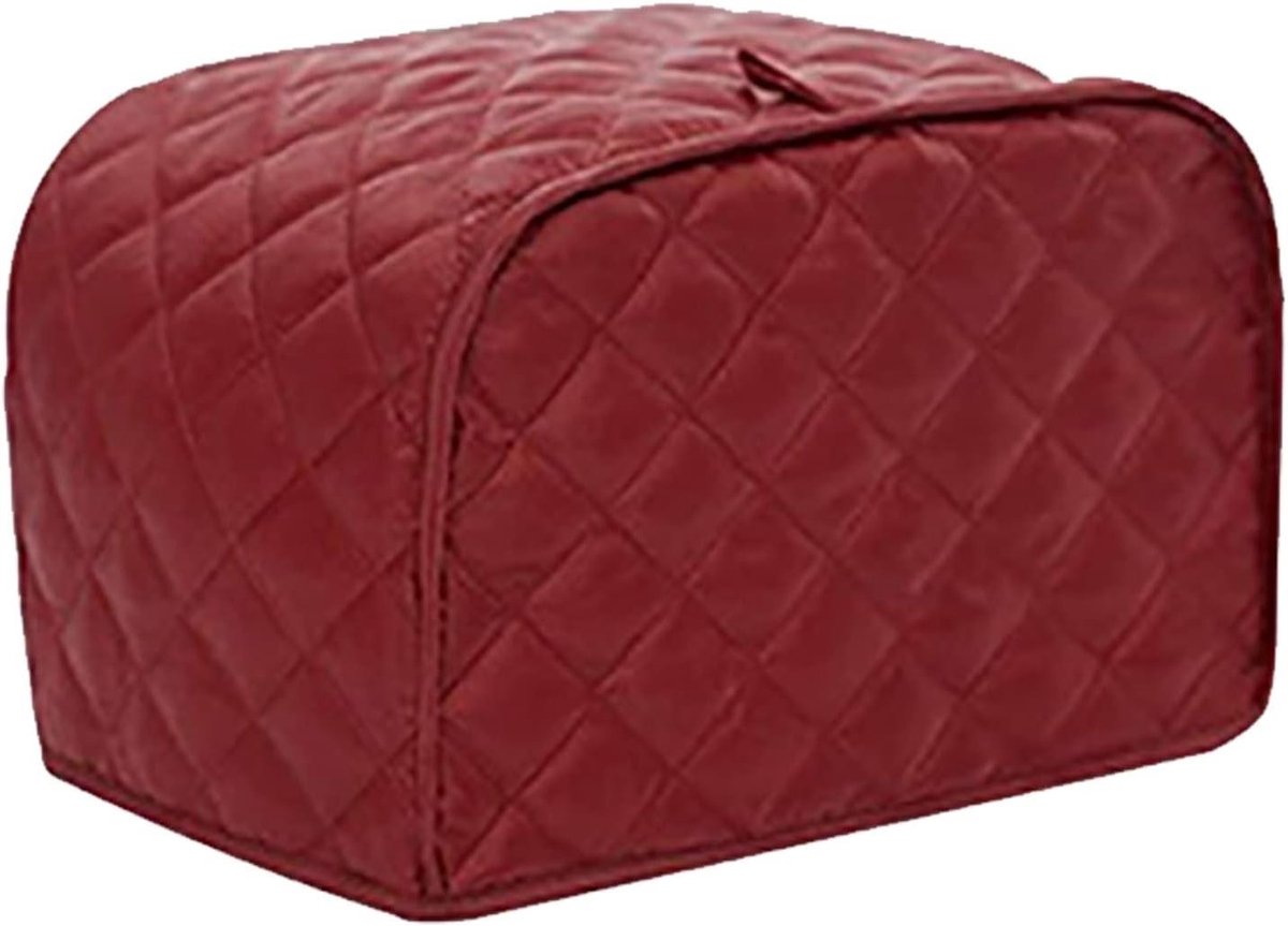 Broodroosterhoes - Keukenhoes Apparaathoes - Keuken Schoonhouden - Gewatteerd Katoen - 33x27x21.5cm - Grijs