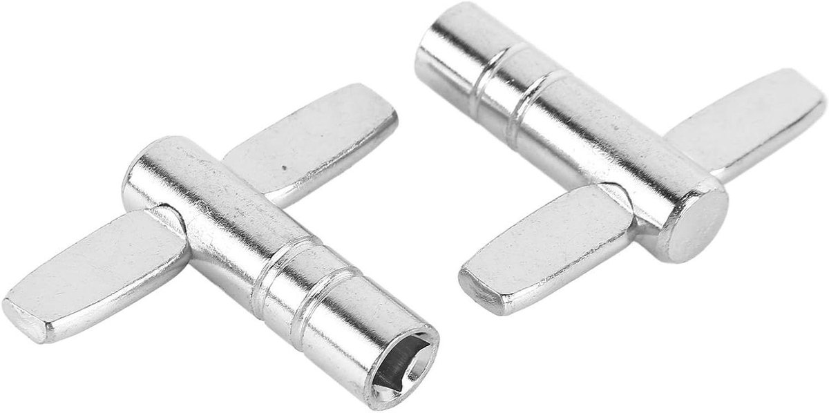 Drumsleutel - Stemtool Stemapparaat - Drum Stemmen - Continue Beweging - 12 x 8 x 1 cm - Metaal