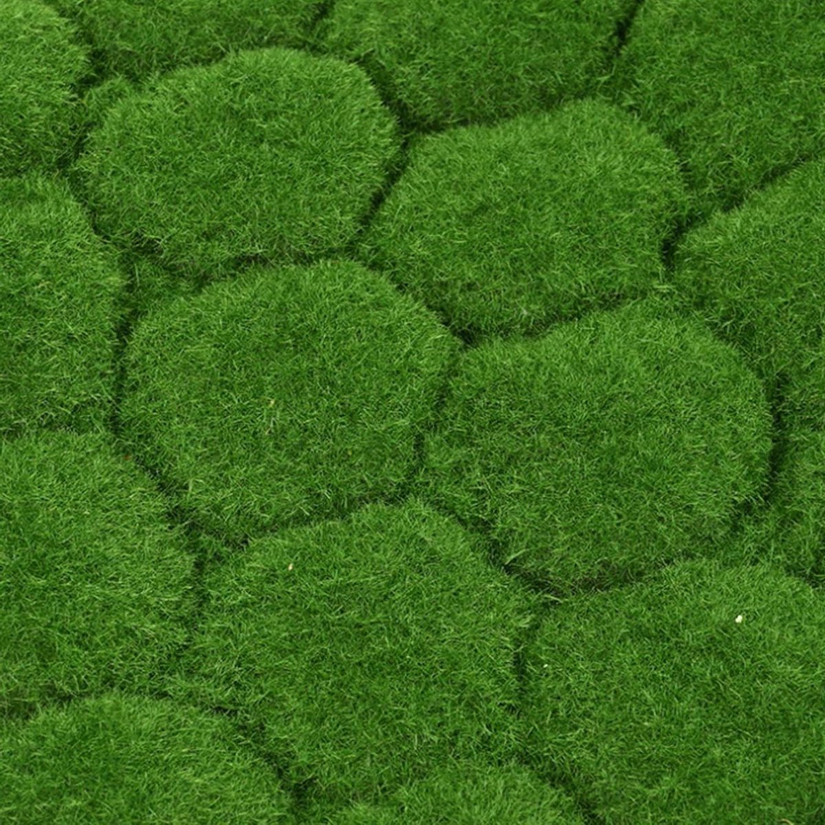 Kunstgras Tapijt - Mosmat Synthetisch - Decoratie Binnen Buiten - Onderhoudsvrij Realistisch - 100x100cm - Groen