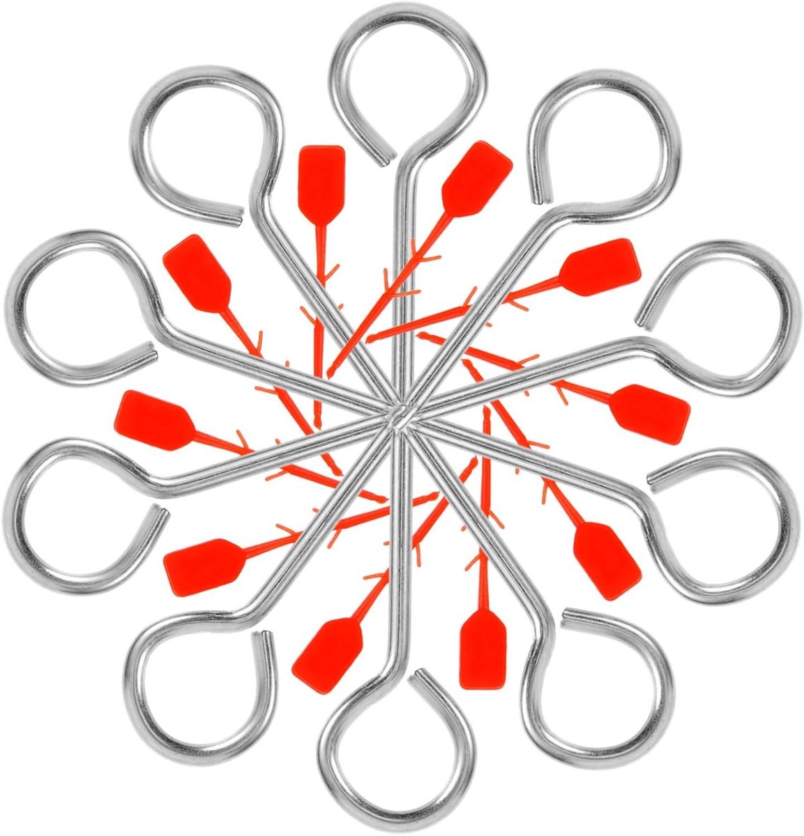 Veiligheidspinnen Blusser - Reparatieset Onderhoudspennen - Brandbeveiliging Onderhoud - Snelle Ontgrendeling - 5.6 x 2 x 0.3 cm - Diverse Kleuren