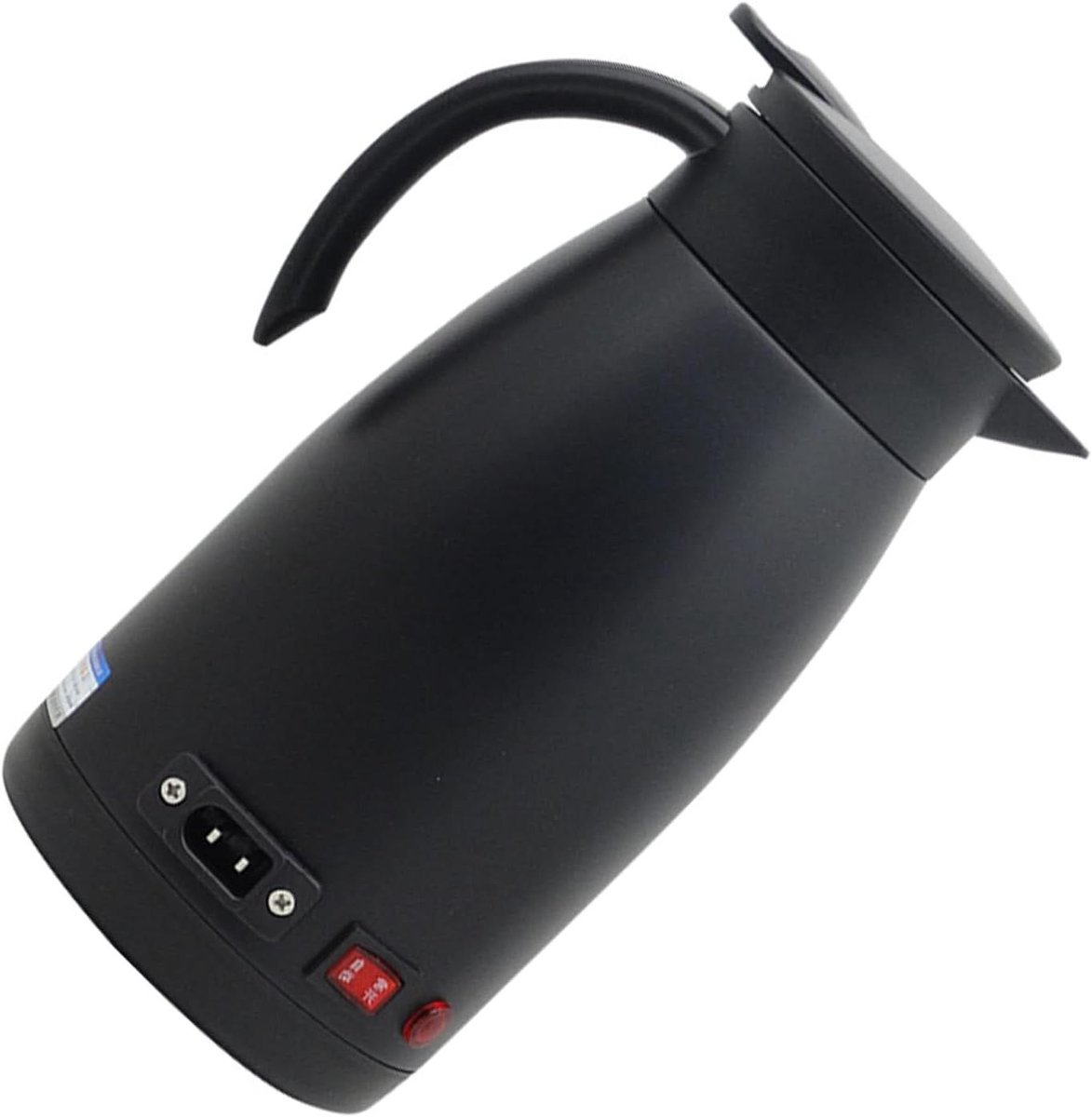 Automotive Waterkoker - Auto Waterkoker - Onderweg Warme Dranken - Snelle Verwarming - 680ml - Zwart
