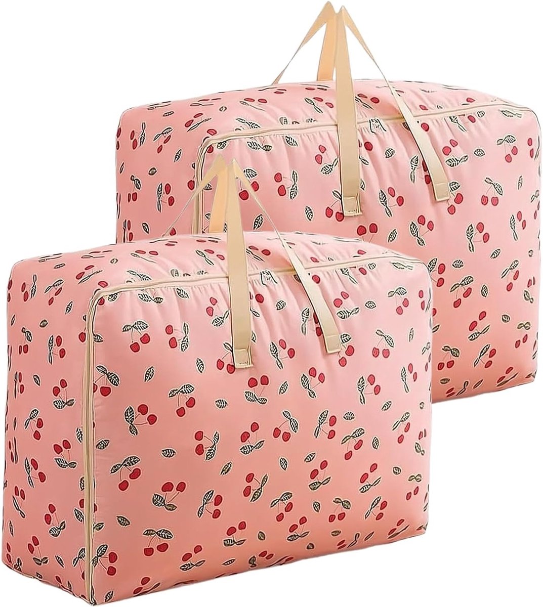 Opbergtassen Oxford Waterdicht 60x50x28 cm Roze 2 stuks