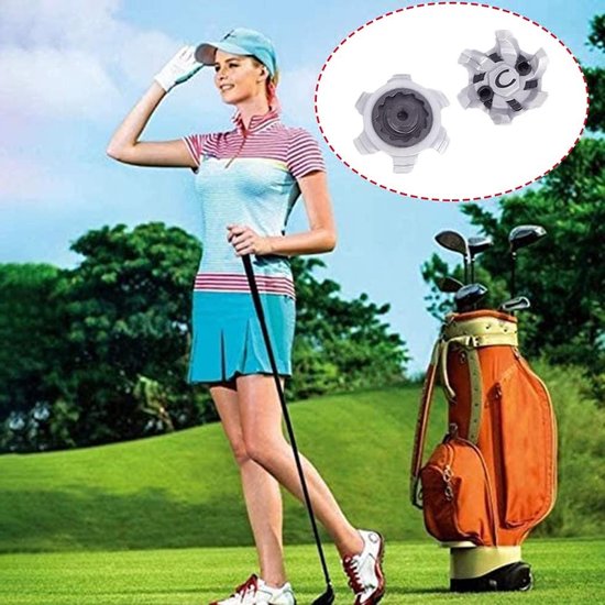 Allecto - Golf Spikes - 18 Stuks Rubber Soft Spikes - Optimale Grip - Voor Golfsets - Grip Spikes Golf - Verbeterde Balans en Stabiliteit - Geschik.. van Allecto — afbeelding 2
