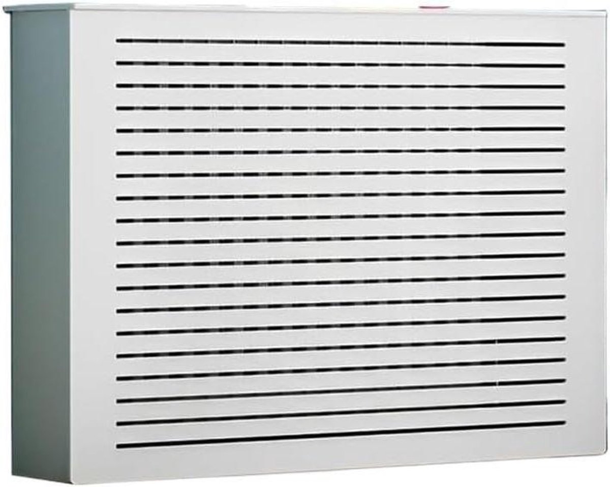 Radiatorbekleding Kastplank - Radiatorafdekking Decoratie - Verwarming Verfraaien - Houtkunststof Composiet - 24x8x24 cm - Wit