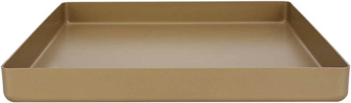 Vierkante Bakplaat - Non-stick Bakblik - Taarten Bakken - Gelijkmatige Warmteverdeling - 29x28 cm - Grijs