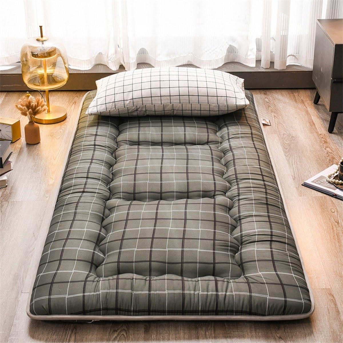 Vloermatras - Japanse Tatami - Comfortabel Slapen - Ergonomisch Ontwerp - 100x200cm - D