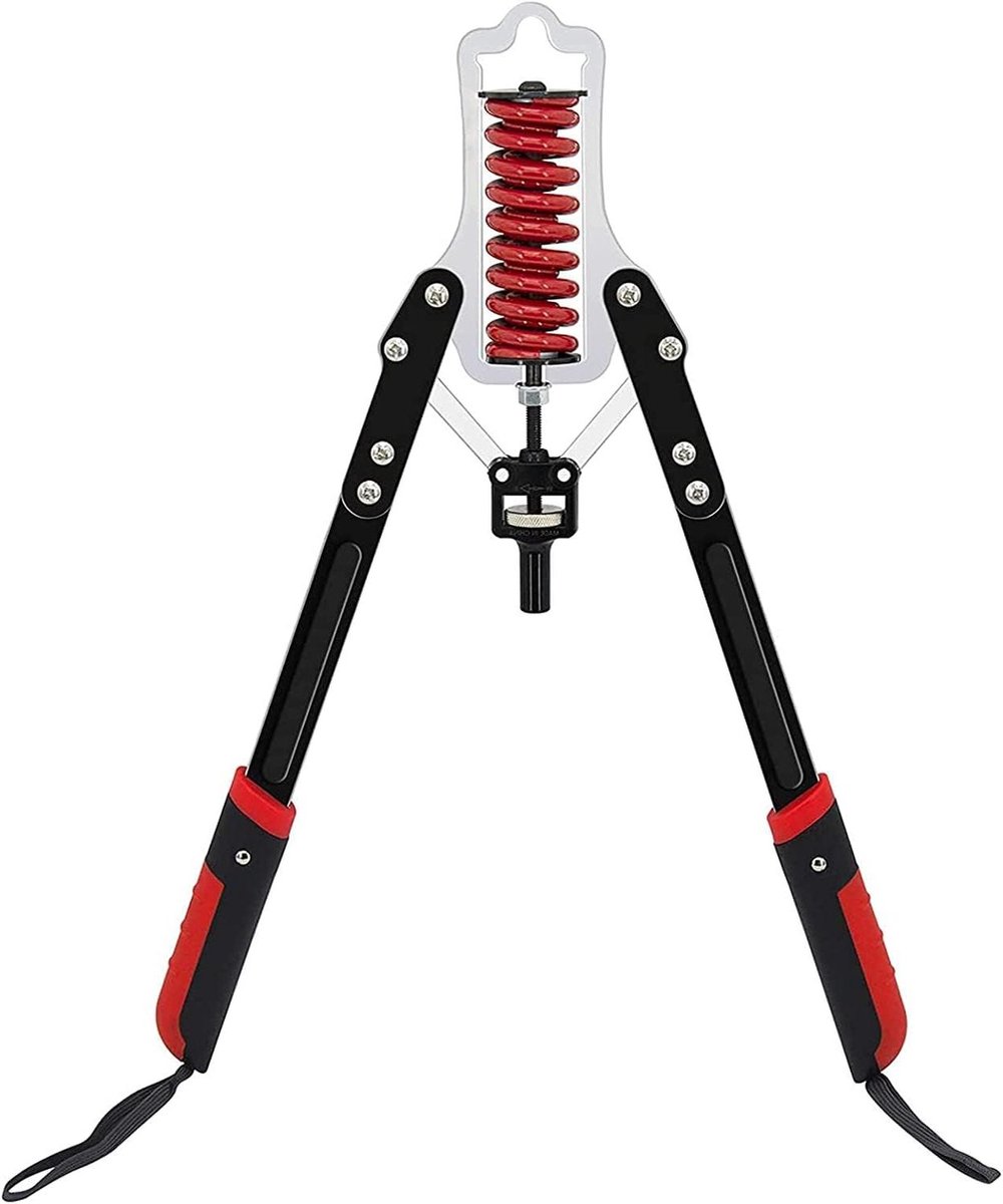 Arm Kracht Trainer - Bovenlichaam Oefenaar - Spieropbouw Training - Verstelbare Weerstand - 10-200 KG - Zwart