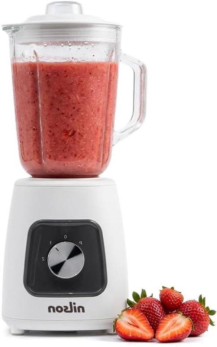 Krachtige Mixer - Keukenapparaat - Gezonde Recepten Maken - IJs Versnipperen - 15 Liter Inhoud - Wit