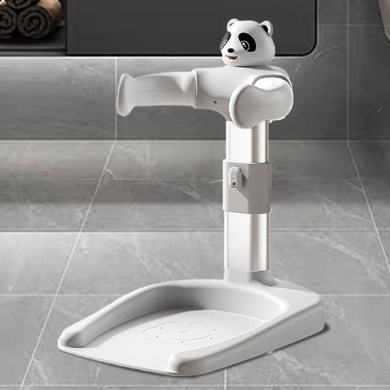 Baby Shower Stand - Baby Standing Support for Bath - Portable and Foldable Non-slip Shower Stand with Adjustable Height for Babies from 0 to 36 Months — afbeelding 5