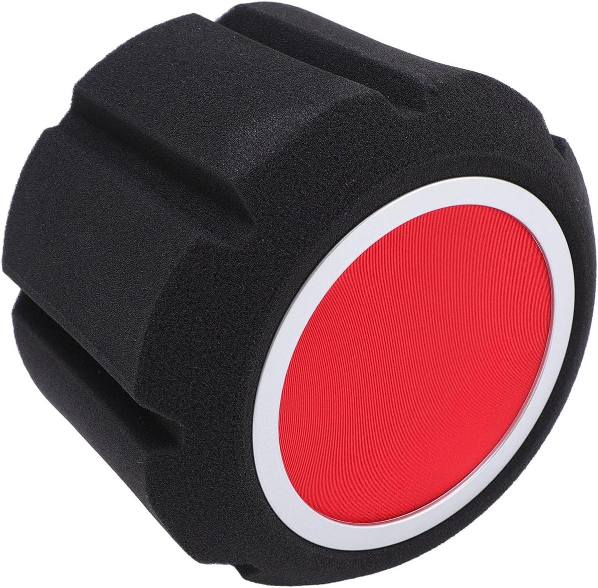 Microfoon Isolatiebal - Opname Schild - Studio Opnames - Met Popfilter - 47-73mm - Zwart
