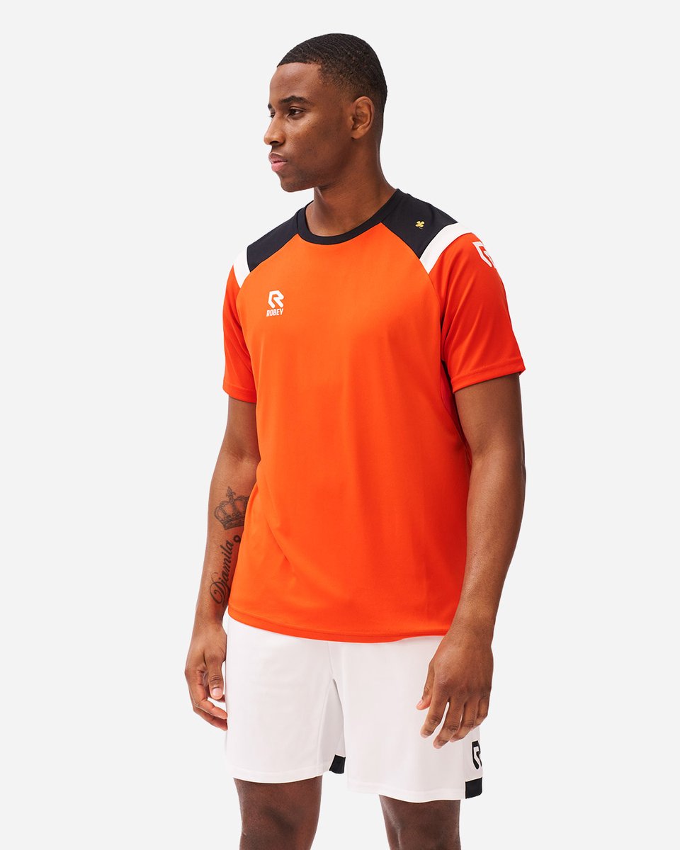 Robey Control Shirt - Orange - XXL
