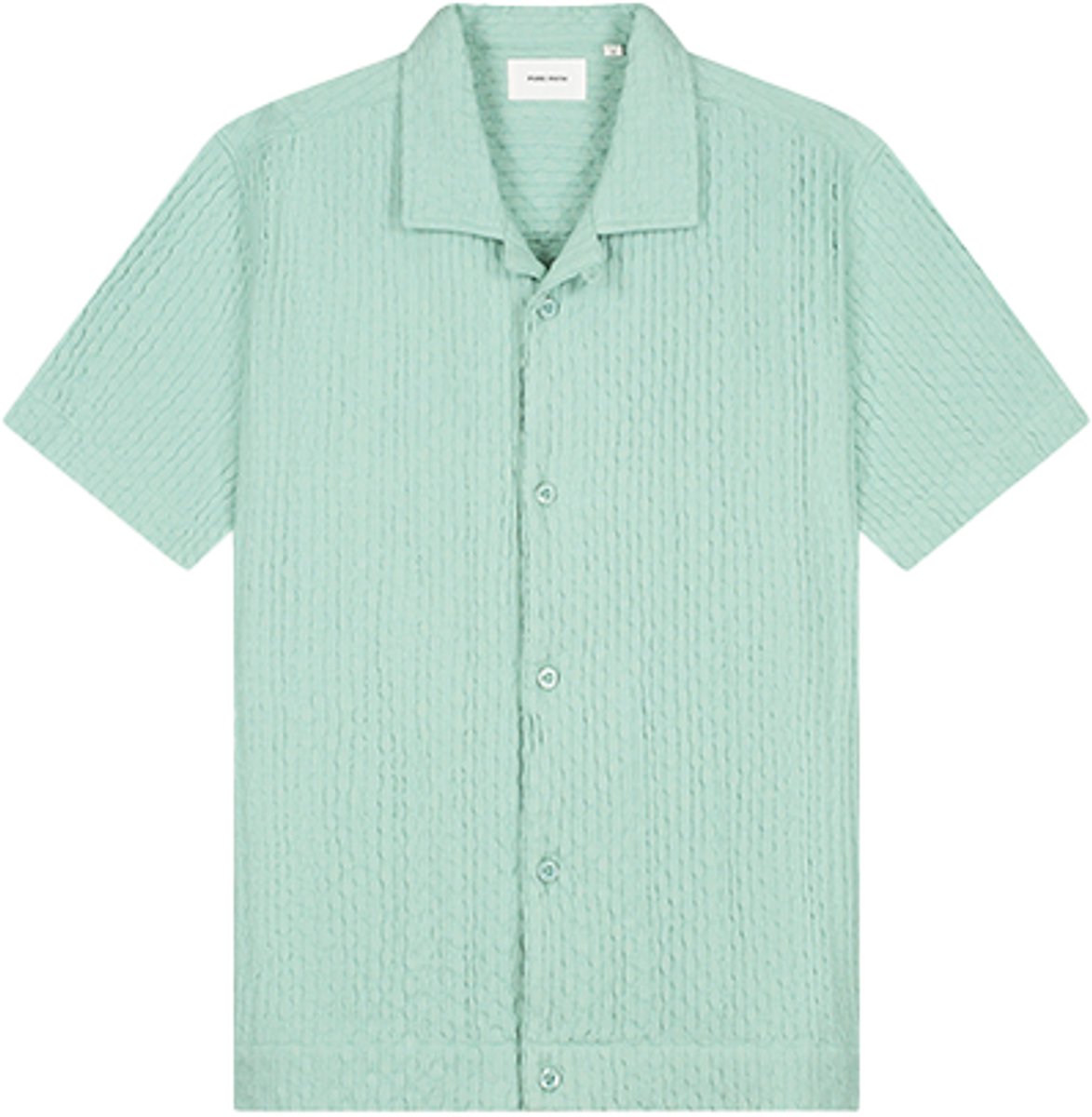 Pure Path Structured Dobby Weave Shortsleeved Shirt