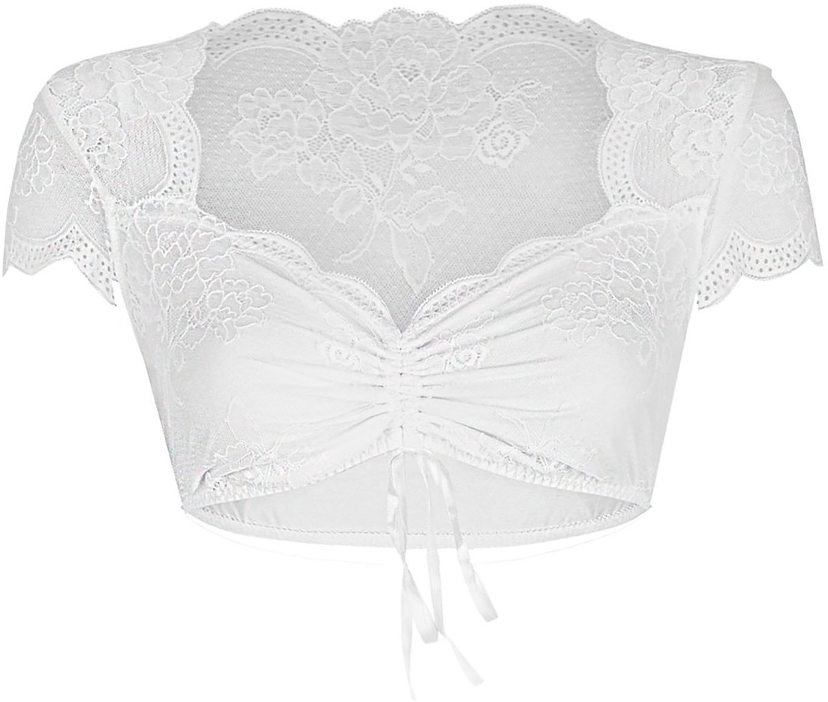 Dirndl-blouse, korte mouwen Tracht