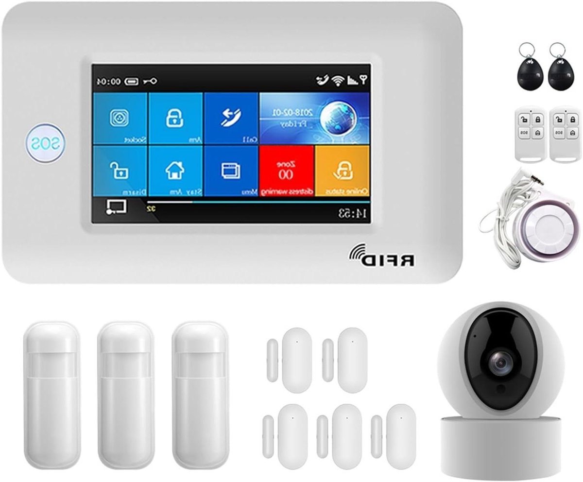 Beveiligingssysteem WiFi - Gsm Alarm - Huis Beveiligen - App Controle - 160 mm breed - Wit