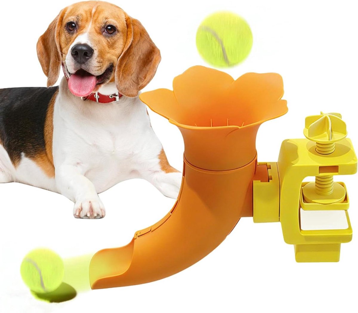 Honden Balwerper - Apporteer Speelgoed - Interactief Spelen - Trompet Vorm - 29 x 23 x 6 cm - Uniek