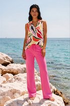 MI PIACE - Travel Broek Straight 202089 Rose - Maat : L