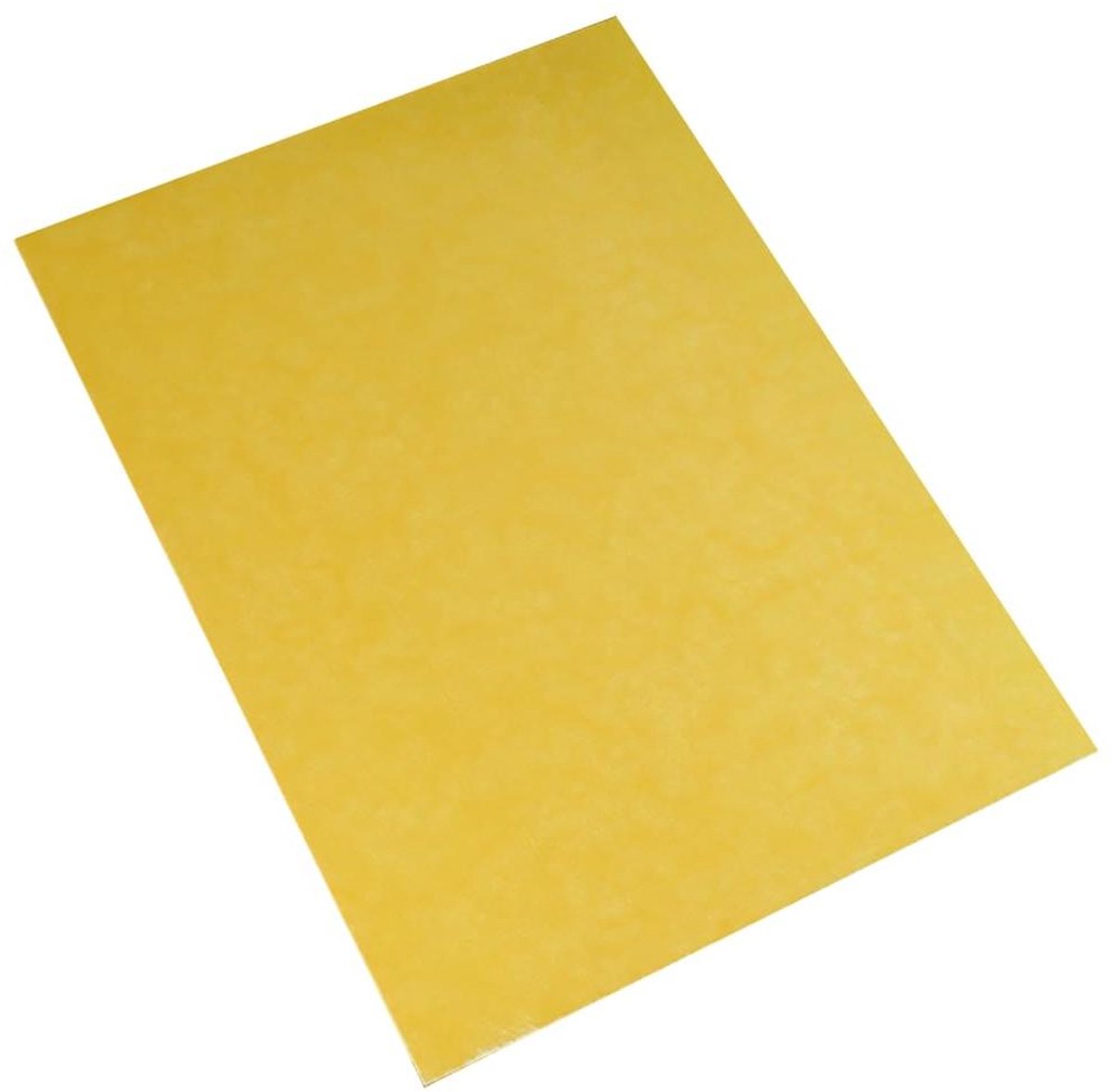 Epoxy isolatieplaat - Elektrische plaat - Industrieel gebruik - Hoge temperatuur bestendig - 25 x 25 cm - Geel