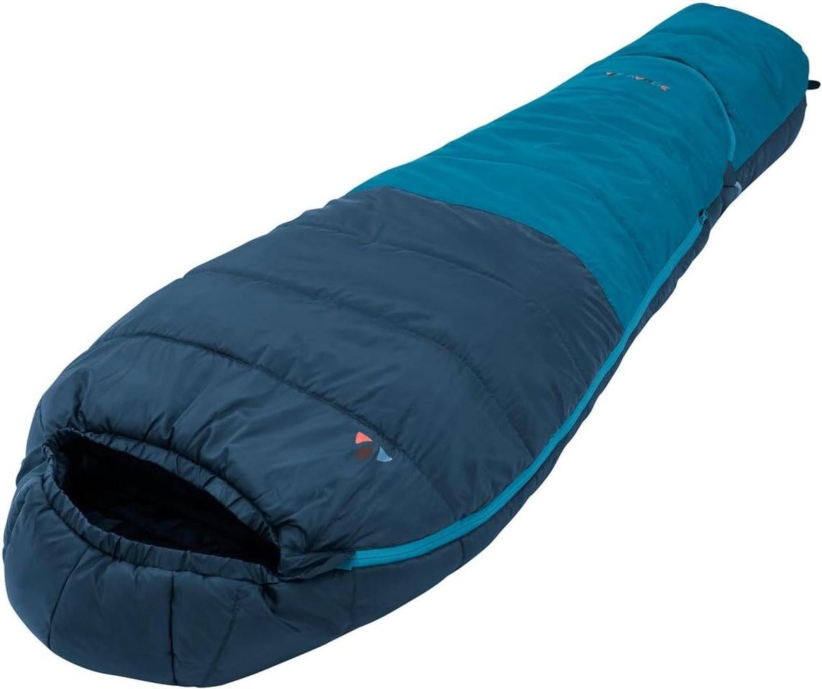 Kinder Slaapzak - Outdoor Slaapzak - Kamperen en Reizen - Verstelbaar in lengte - Tot 135 cm - Blauw